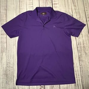 LoudMouth Golf Apparel, Mens Essential Polo, Purple, Large, EUC